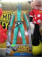 Star wars large Greedo figure 18 inches mint on bo