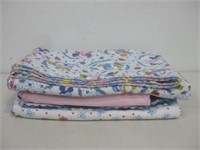Three Baby Blankets Largest 42.5"x 45.5"