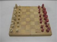 13.5"x 13.5" Vtg Chess Board See Info