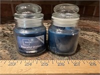 2 Peaceful Waters Candles