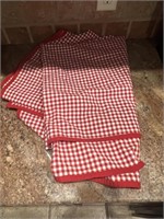 Red Check Table Cloth