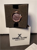 Copper & Silver Color Klein Watch 34mm