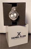 Silver Color Klein with Crystals Watch 33mm