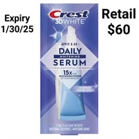 Crest 3D White Daily Whitening Serum 21ml $60
