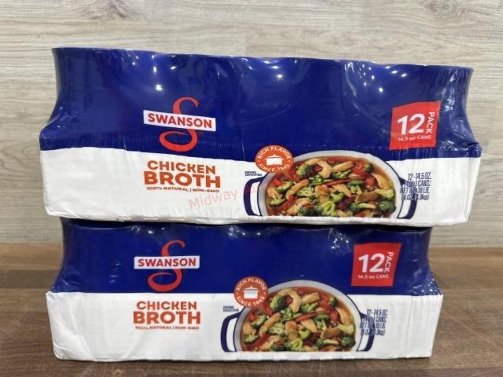 24-14.5 oz cans chicken broth
