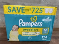 174 newborn pampers