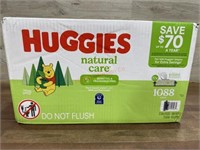 Huggies natural care 1088 wipes