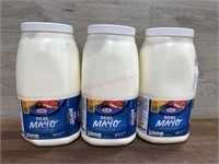 3-1 gal Kraft mayo