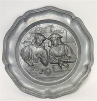 Pewter Plate Flemish Painter Quentin Metsys