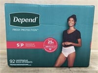 92ct women’s small depends