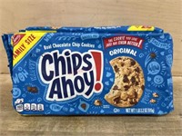 2 family size chips ahoy