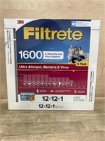4 pack 12x12x1 air filters