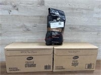 Peet’s coffee beans. 8-16 oz creamers. 8-22 oz
