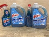 2 gallons windex w/ spray bottle