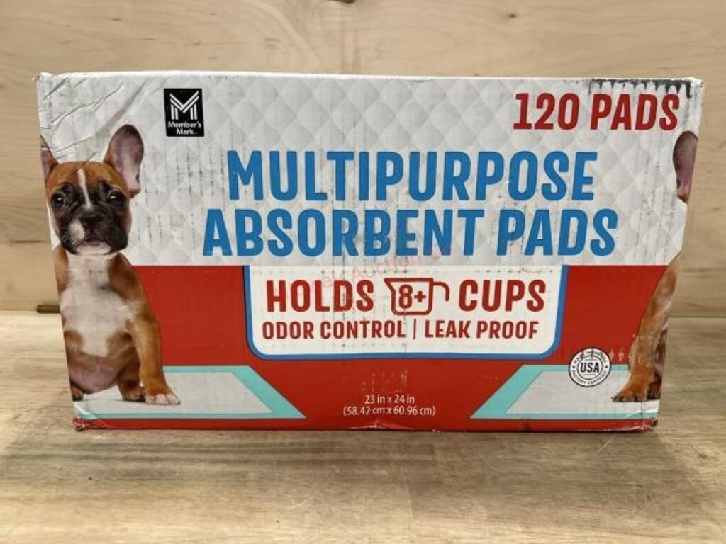 120 pack puppy pads