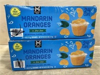 2-24 pack mandarin oranges