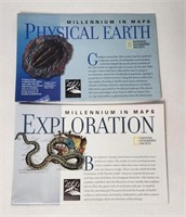 2000 National Geographic  Maps Inserts - Various