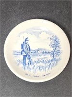 OLD FORT HENRY Souvenir Plate Wood & Sons