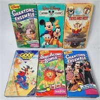 Kids VHS Movies - English (6x)