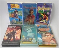 Kids VHS Movies - English (6x)