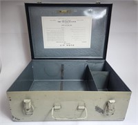 First Aid Metal Box Vintage