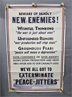 Authentic 1943 War Poster