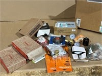 Box lot of new tools & home improvement items