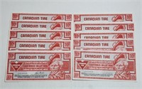 Canadian Tire 10c Coupons Lot of 10