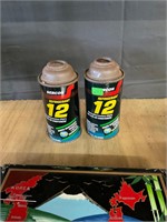 2 Cans Sercon Refrigerant R12