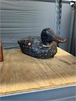 Carved Wooden Duck Decoy