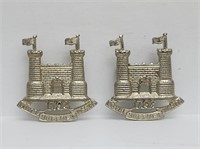 British Loyal Suffolk Collar Badge