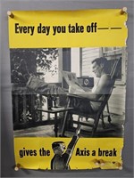 Authentic Wwii Poster