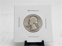 1938 US 25 Cents Washington Silver