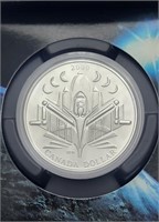 2000 Silver $1 Dollar in Capsule Millennium