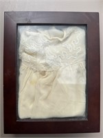 Framed Vintage Baby Dress