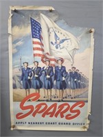 Authentic Wwii Spars Recruiting Poster