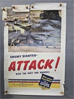 Authentic 1942 Wwii Poster