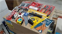 Box Of Assorted Brand Name Tools & Accessories