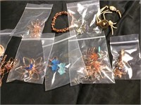 Assorted Handmade Boho Flower Jewelry Etc