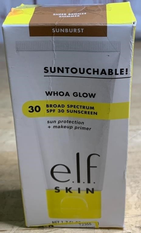 E.l.f Whoa Glow 30 Broad Spectrum SPF Sunscreen