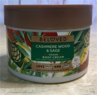 Beloved Cashmere Wood and Sage Body Scrub - 10oz
