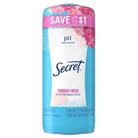 Secret Antiperspirant  Powder Fresh  2.7oz/2ct