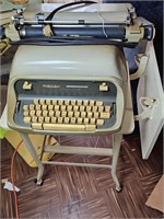 MCM Royal Typewriter & Typewriter stand