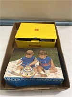 Vintage Minolta Camera and Kodak Camera