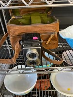 Kodak Reflex Camera & Bag