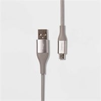 6' Micro-USB to USB-A Cable - heyday Gray
