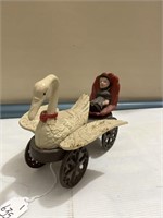 Cast Iron Mother Goose Pull toy