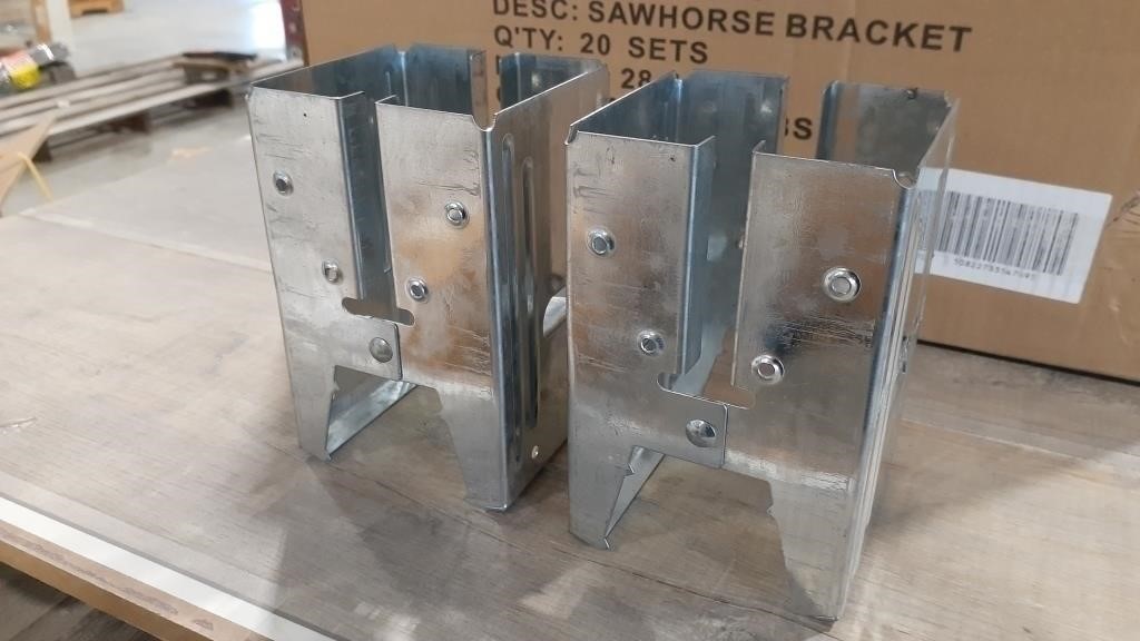 Box Of Benchmark Sawhorse Bracket Sets
