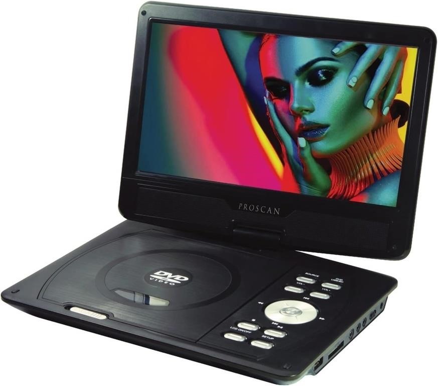 Proscan 10" Swivel-Screen Protable DVD Player