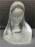 (AK) Viking Hand Made Crystal Women Figurine